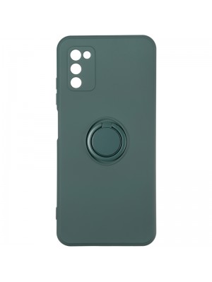 Чехол Gelius Ring Holder Case для Samsung A037 (A03S) Dark Green