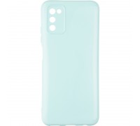 Накладка Air Color Case для Samsung A037 (A03S) Aquamarine