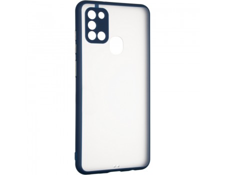 Чехол Gelius Bumper Mat Case New для Samsung A217 (A21s) Blue