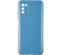 Накладка Air Color Case для Samsung A037 (A03S) Electric Blue