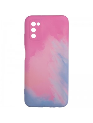 Watercolor Case для Samsung A037 (A03s) Pink