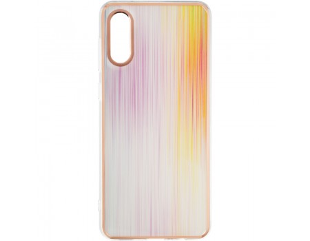 Чехол силиконовый Rainbow Silicone Case Samsung A022 (A02) Pink