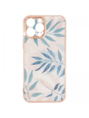 Чехол Gelius Leaf Case iPhone 13 Pro Max Pink Grass