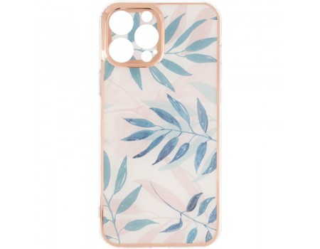 Чехол Gelius Leaf Case iPhone 13 Pro Max Pink Grass