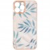 Чехол Gelius Leaf Case iPhone 13 Pro Max Pink Grass