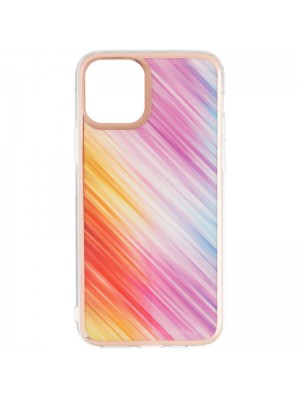 Чехол силиконовый Rainbow Silicone Case iPhone 11 Pro Orange