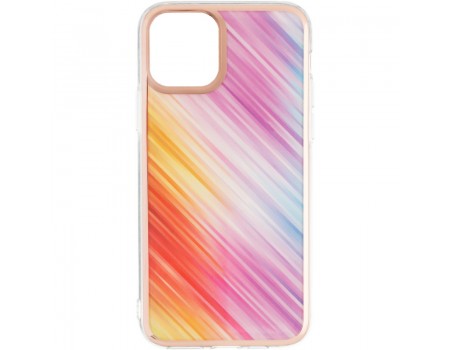 Чехол силиконовый Rainbow Silicone Case iPhone 11 Pro Orange