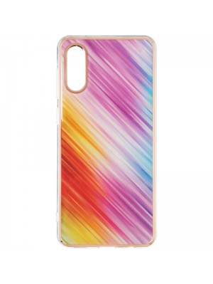 Чохол силіконовий Rainbow Silicone Case Samsung A022 (A02) Orange