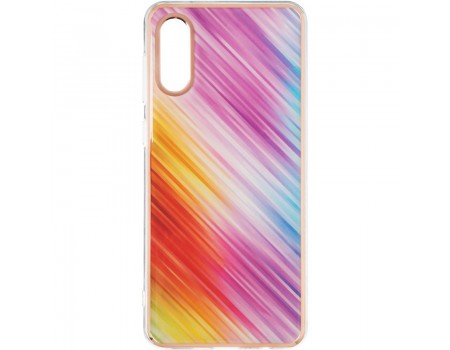 Чехол силиконовый Rainbow Silicone Case Samsung A022 (A02) Orange