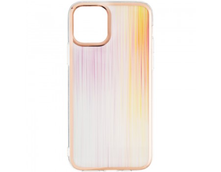 Чехол силиконовый Rainbow Silicone Case iPhone 11 Pro Pink