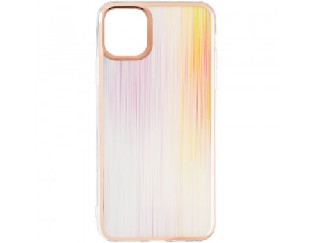 Чехол силиконовый Rainbow Silicone Case iPhone 11 Pro Max Pink