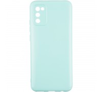 Накладка Air Color Case для Samsung A025 (A02S) Aquamarine