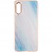 Чехол силиконовый Rainbow Silicone Case Samsung A022 (A02) Blue