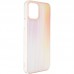 Чехол силиконовый Rainbow Silicone Case iPhone 12/12 Pro Pink