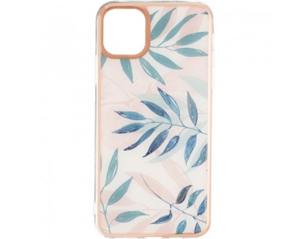 Чехол Gelius Leaf Case iPhone 11 Pro Max Pink Grass