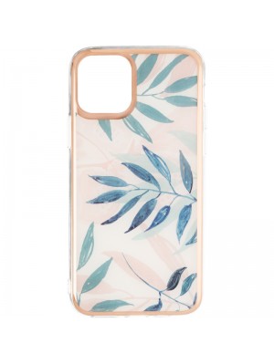 Чехол Gelius Leaf Case iPhone 11 Pro Pink Grass