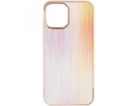 Чехол силиконовый Rainbow Silicone Case iPhone 12 Pro Max Pink