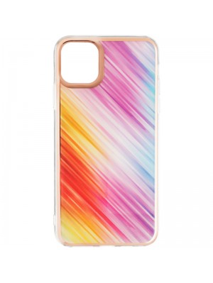 Чехол силиконовый Rainbow Silicone Case iPhone 11 Pro Max Orange