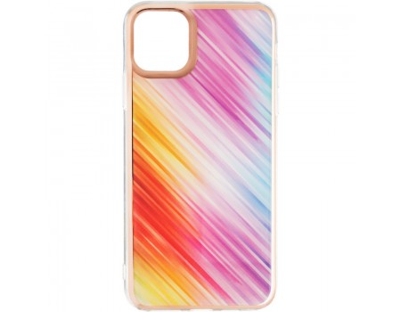 Чехол силиконовый Rainbow Silicone Case iPhone 11 Pro Max Orange