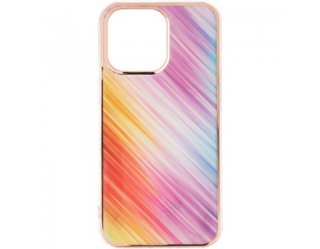 Чехол силиконовый Rainbow Silicone Case iPhone 13 Pro Orange