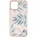 Чехол Gelius Leaf Case iPhone 12 Pro Pink Grass