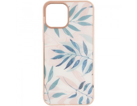 Чехол Gelius Leaf Case iPhone 12 Pro Max Pink Grass