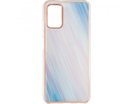 Чехол силиконовый Rainbow Silicone Case Samsung A037 (A03S) Blue