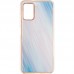 Чехол силиконовый Rainbow Silicone Case Samsung A037 (A03S) Blue