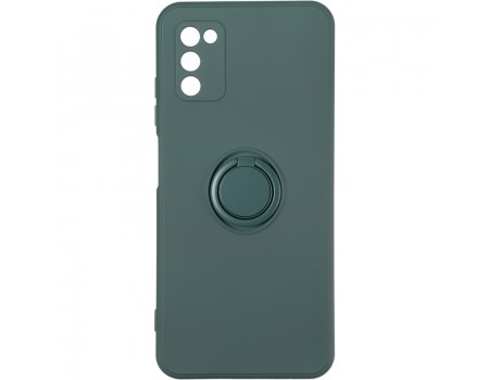 Чехол Gelius Ring Holder Case для Samsung A035 (A03) Dark Green